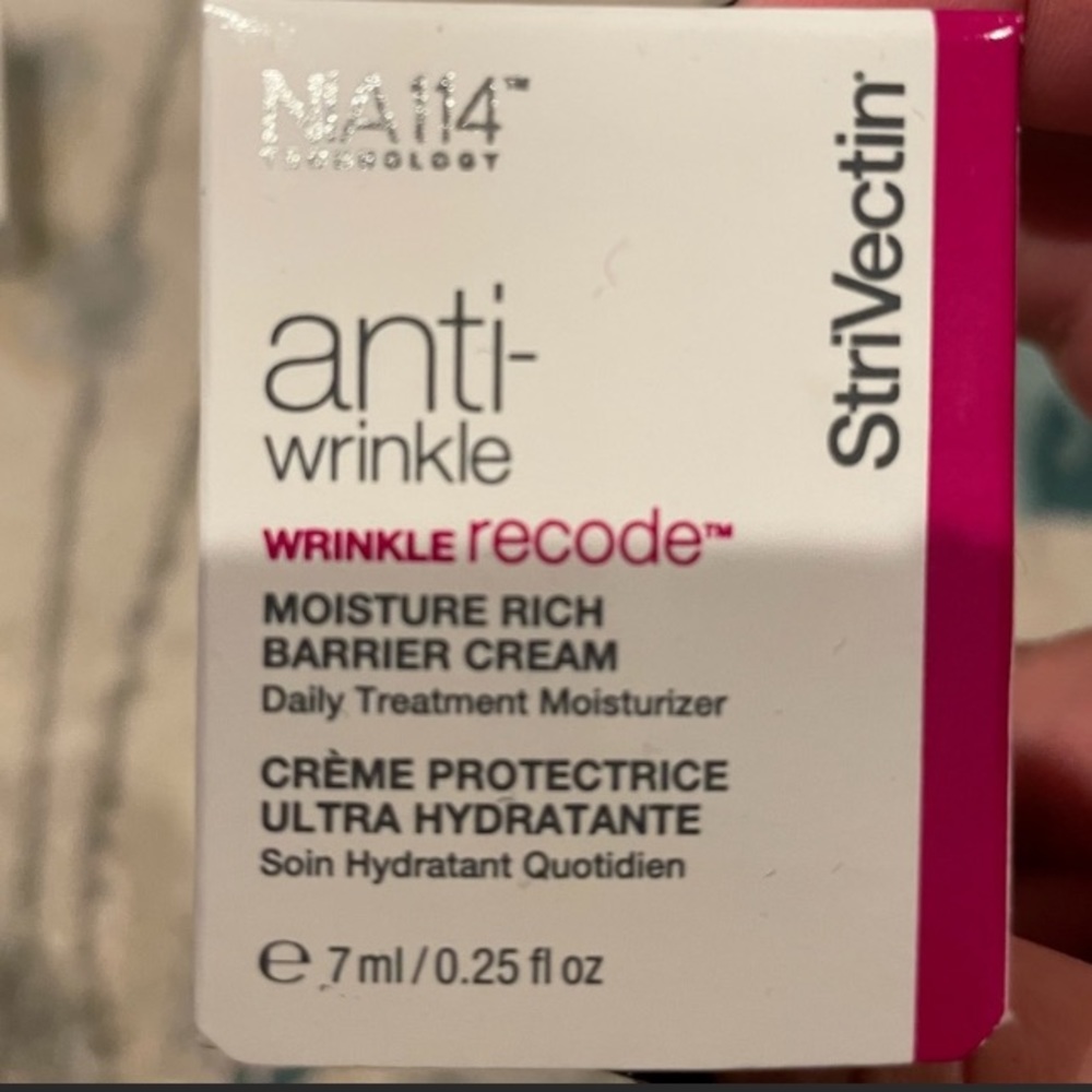 StriVectin Wrinkle Recode Moisture Rich Barrier Cream .25 NIB